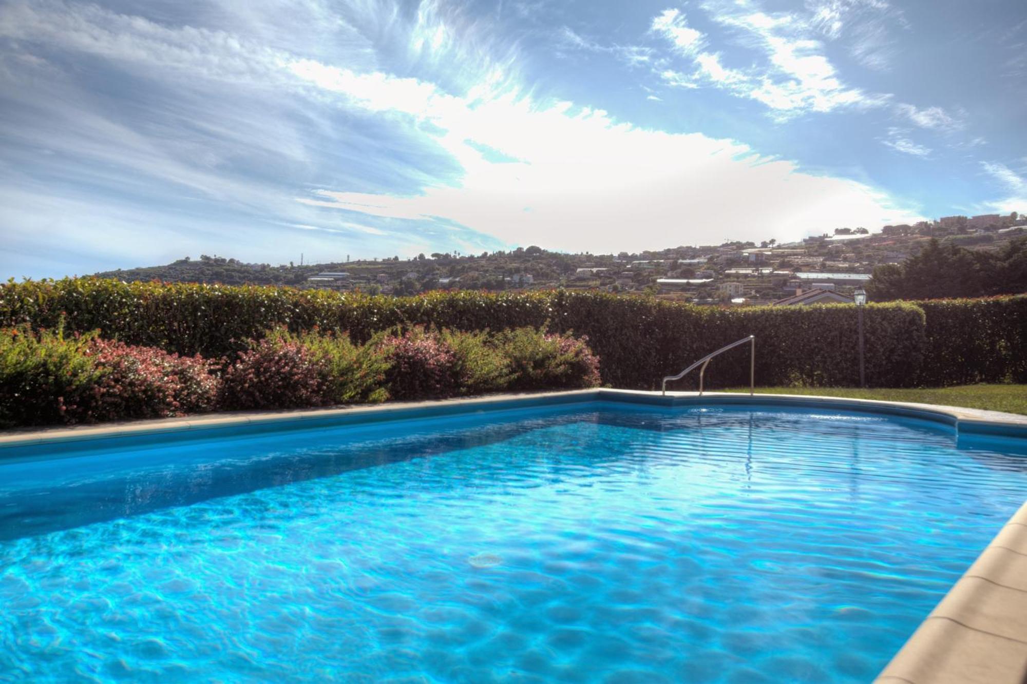 Villa Lucia Riviera Dei Fiori Pool - Happy Rentals San Remo Buitenkant foto